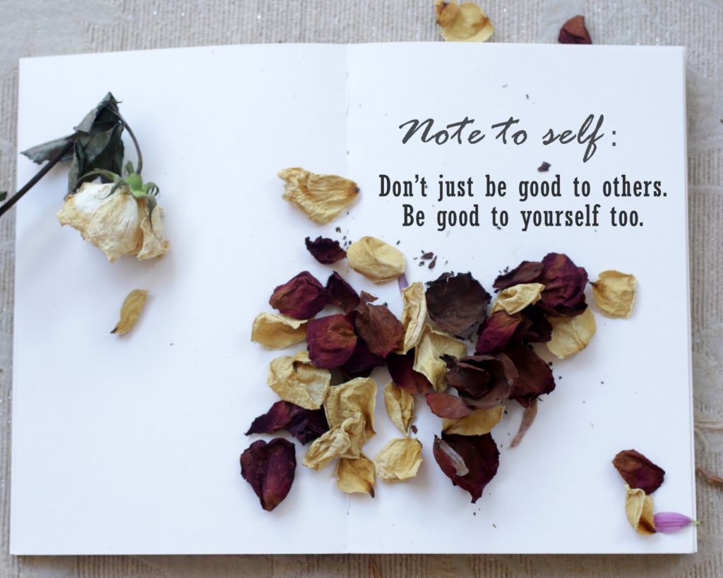 note to self